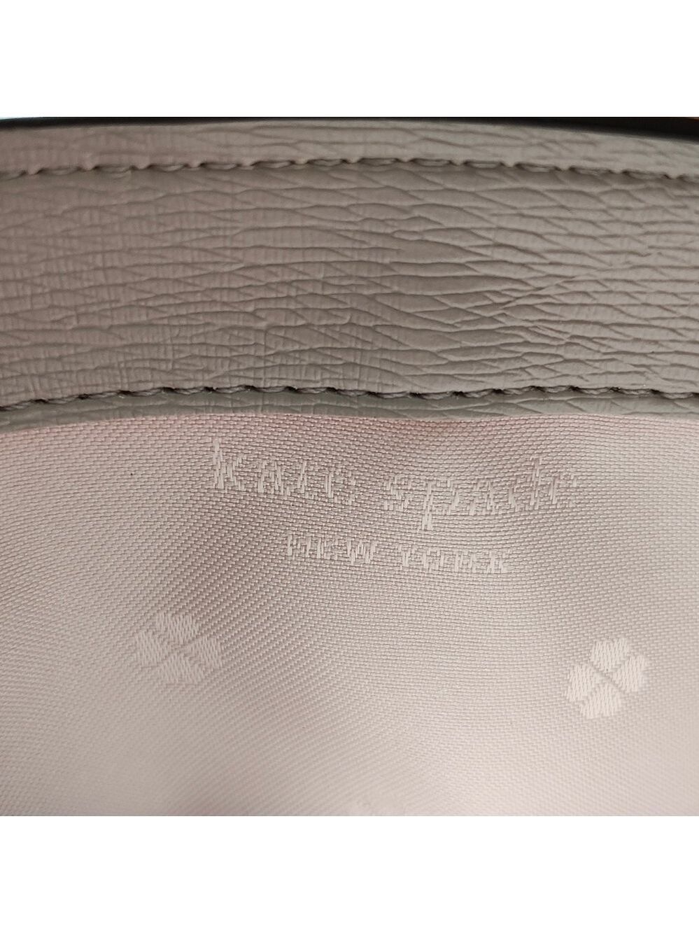 KATE SPADE Baby Pink Pebbled Leather Zippered Wallet - Picture 9 of 12
